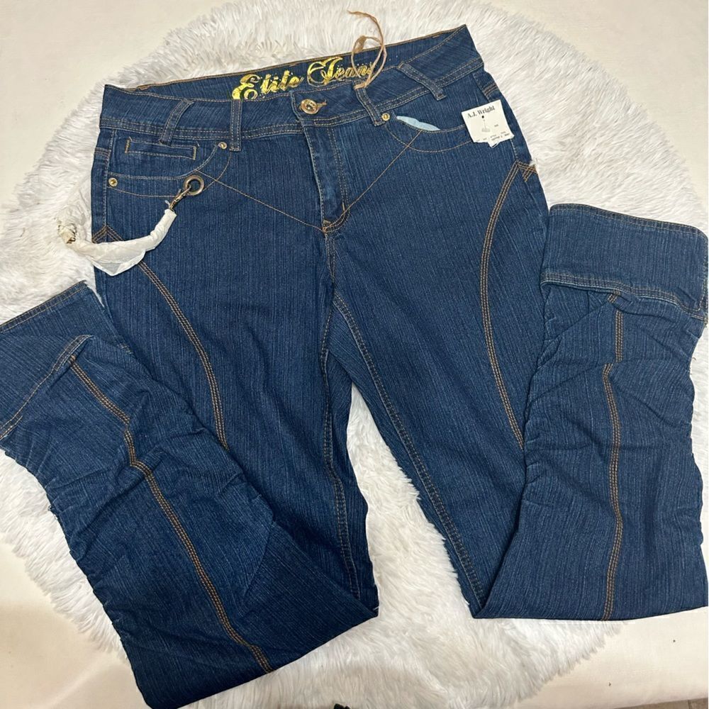 A9 NWT Elite blue jeans with stretch
